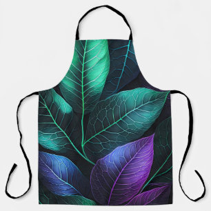 Tablier Belle aquarelle Foliage tropical