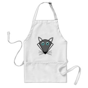 Tablier Belle Cuisine de loup d'Halloween
