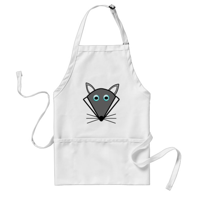 Tablier Belle Cuisine de loup d'Halloween (Devant)