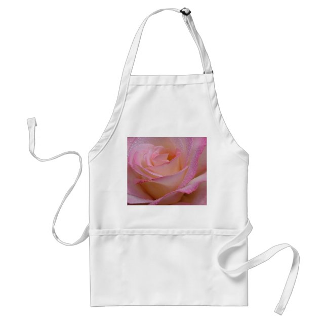 Tablier Belle rose rose d'Apron (Devant)