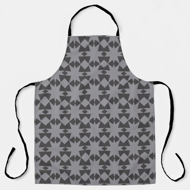 Tablier Belle technique de dessin motif batik que nous (Recto)