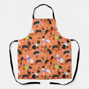 Tablier Berger allemand d'Halloween