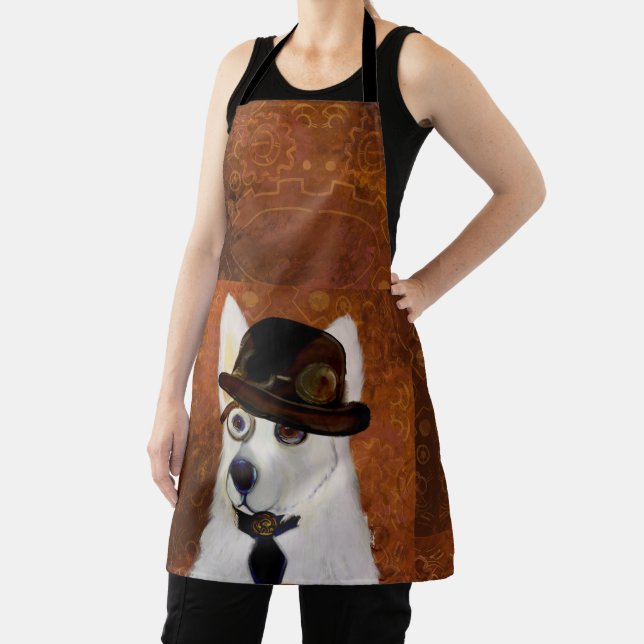 Tablier Berger Allemand Steampunk        (Insitu)