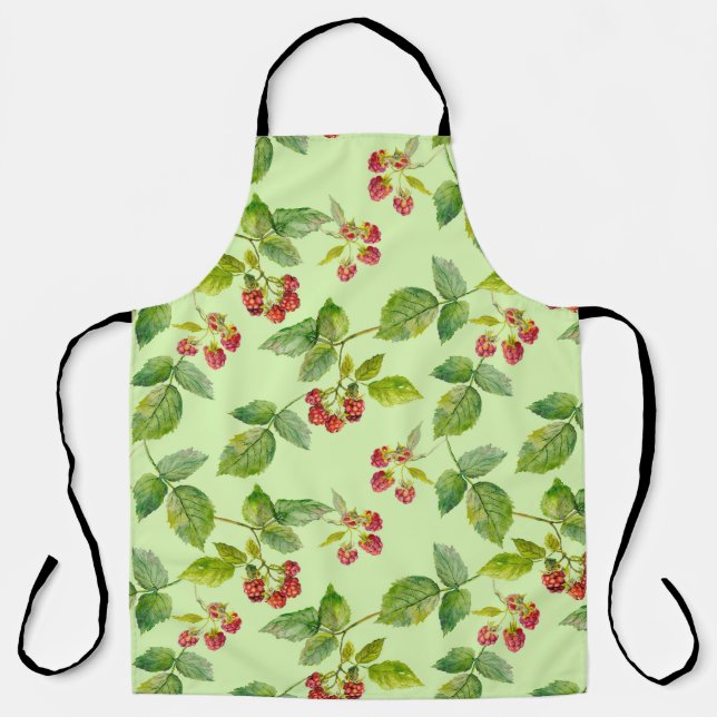Tablier Berry sain : framboise Arrière - plan sans mer. (Recto)