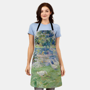 Tablier Berthe Morisot - Fille en bateau avec oie