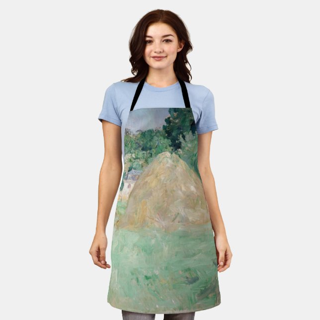 Tablier Berthe Morisot - Les piles de Haystacks à Bougival (Porté)