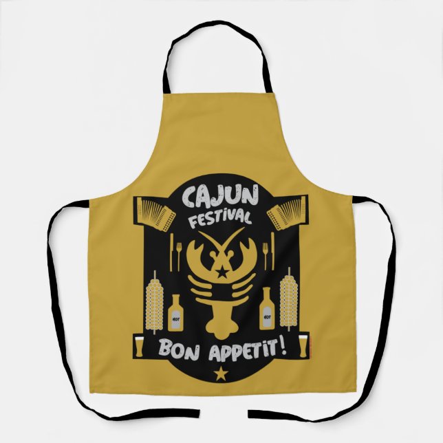 Tablier Best Cajun Cooks Apron (Recto)