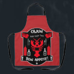 Tablier Best Cajun Cooks Apron<br><div class="desc">Cuisine cajun (français : cuisine cadienne [kɥ i. zin ka. dʒ n], espagnol : cocina acadiense) est un style de cuisine développé par les Cajun-Acadiens qui ont été déportés de l'Acadie à la Louisiane au XVIIIe siècle et qui ont intégré les techniques de cuisine ouest-africaines, françaises et espagnoles dans leur...</div>