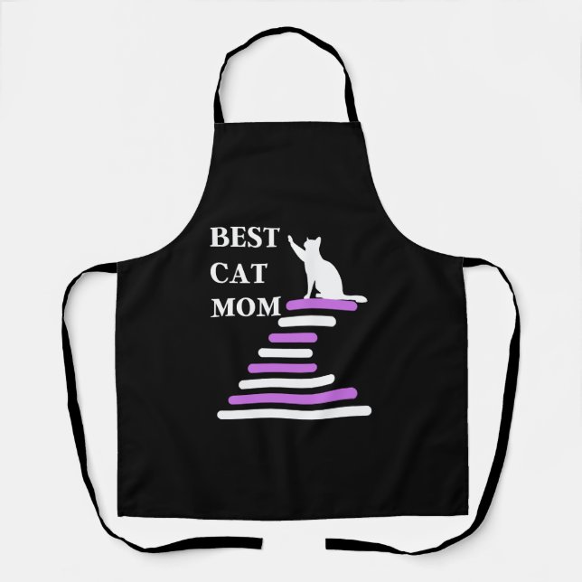 Tablier Best Cat Mom (Recto)