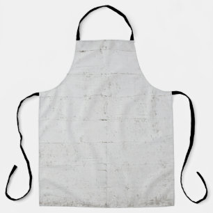 Tablier béton peint blanc