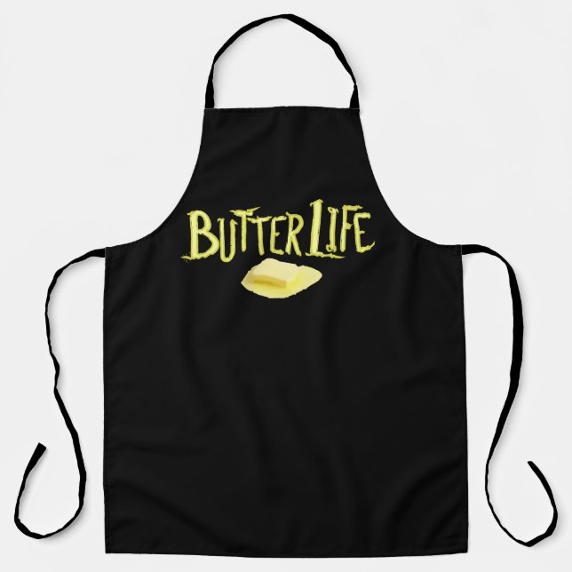Tablier Beurre Vie Black BG (Recto)