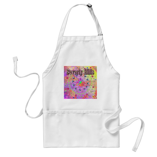 Tablier Beverly Hills Lucky Golden Apron (Devant)