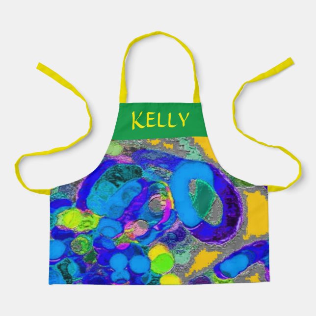 Tablier "Bibbledy, Bobbledy, Boo" Enfants Imprimer (Recto)