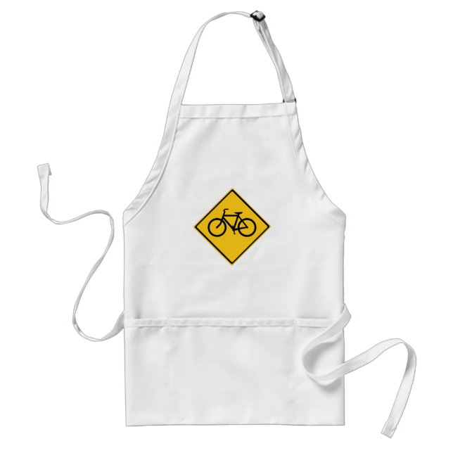 Tablier Bicyclette pour panneau routier (Devant)
