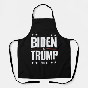 Tablier Biden Trump 2024 Élection Drôle Présidentiel VP