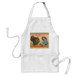 Tablier Bienveillantes salutations de Thanksgiving