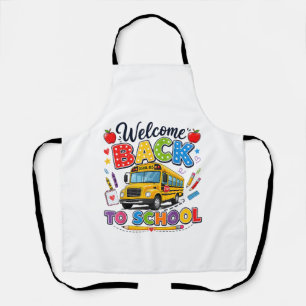 Tablier Bienvenue sur les T-shirts de chauffeur d'autobus