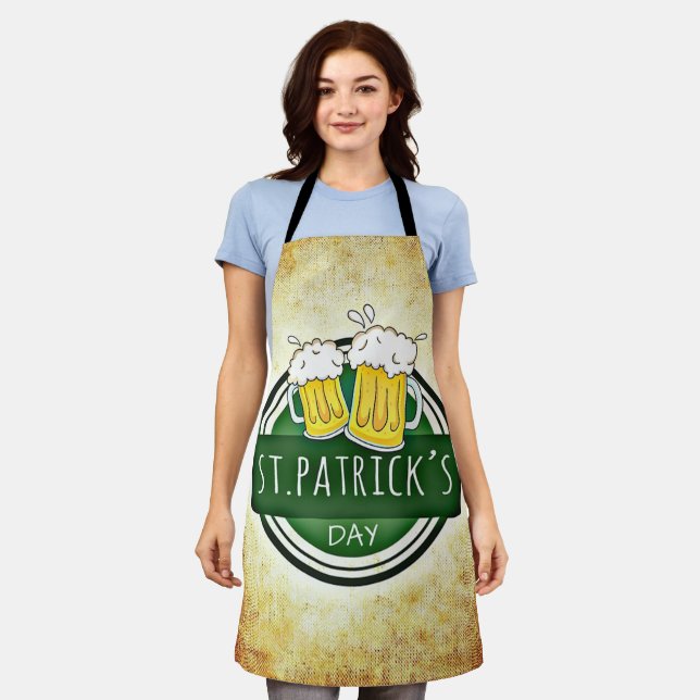 Tablier Bières de la Saint-Patrick (Porté)