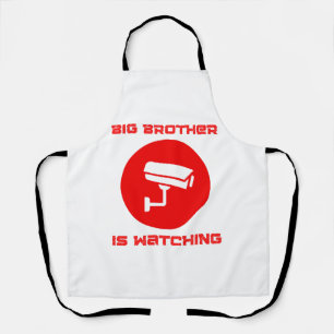 Tablier Big Brother regarde 1984 ingsoc