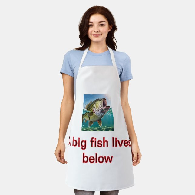 Tablier Big Fish Lives Below Apron (Porté)