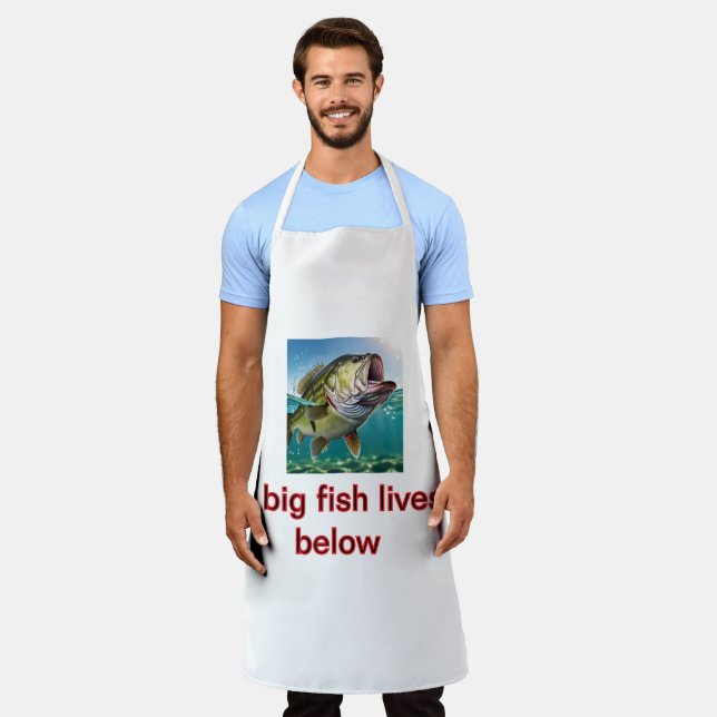 Tablier Big Fish Lives Below Apron (Porté)