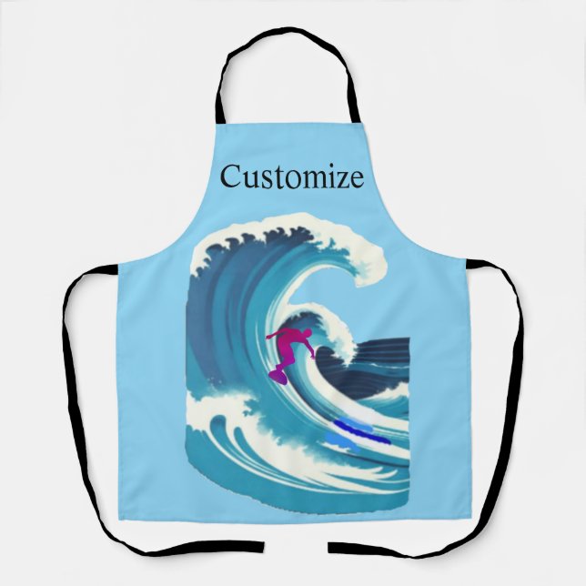 Tablier Big Wave Surfer Thunder_Cove (Recto)