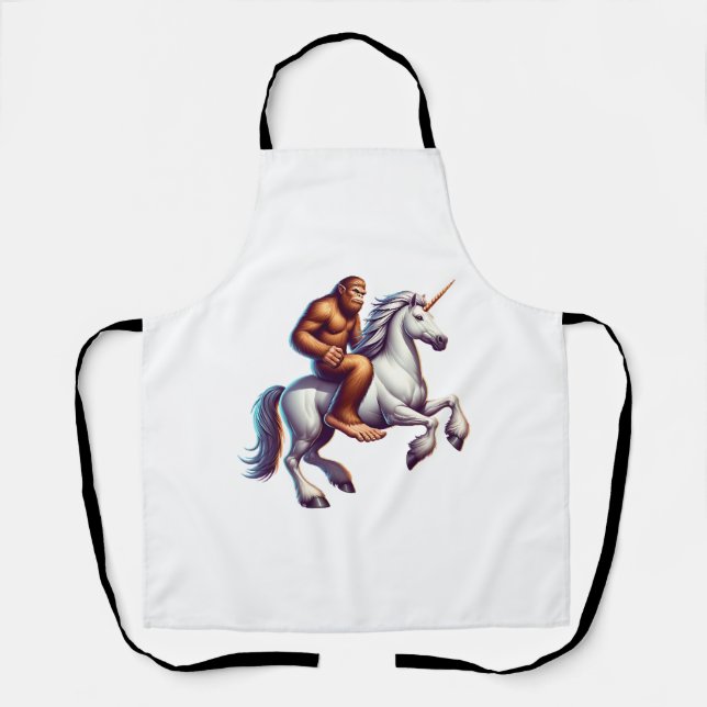 Tablier Bigfoot équitation Unicorn (Recto)