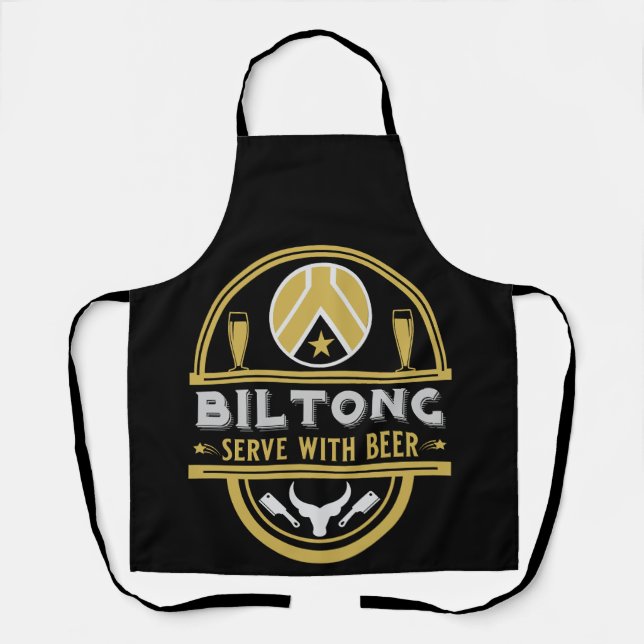 Tablier Biltong Et Bière (Recto)
