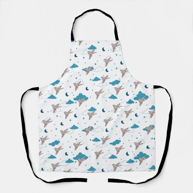 Tablier Bird and Night Fairy Dream (Recto)