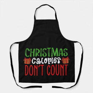 Tablier Biscuits de Noël : les calories ne comptent pas en