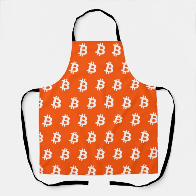 Tablier Bitcoin Orange (Recto)