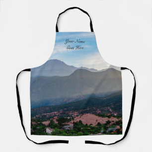 Tablier Bizarre Pikes Peak Sunset Apron