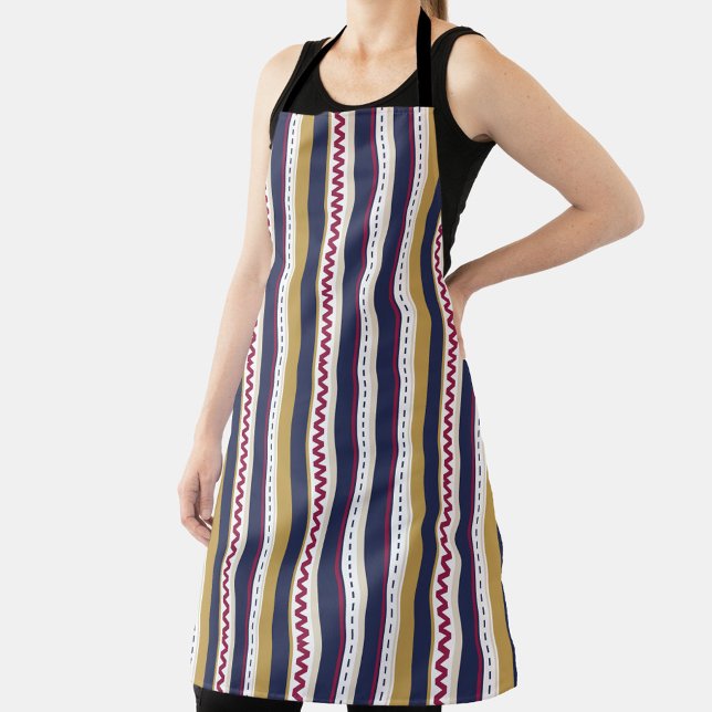 Tablier Black colour combination apron (Créateur téléchargé)