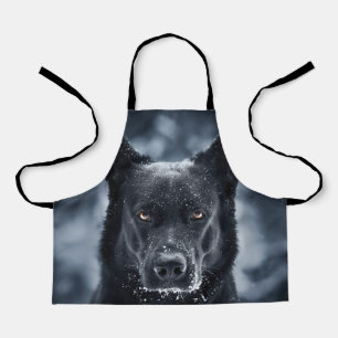 Tablier Black German Shepherd