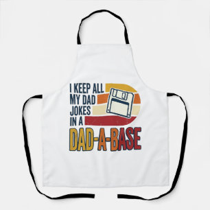 Tablier BlagueDePapa BaseDePapa Retro Drôle Papa Vecteur C
