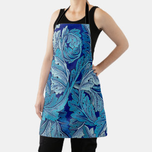 Tablier Bleu Acanthe, William Morris