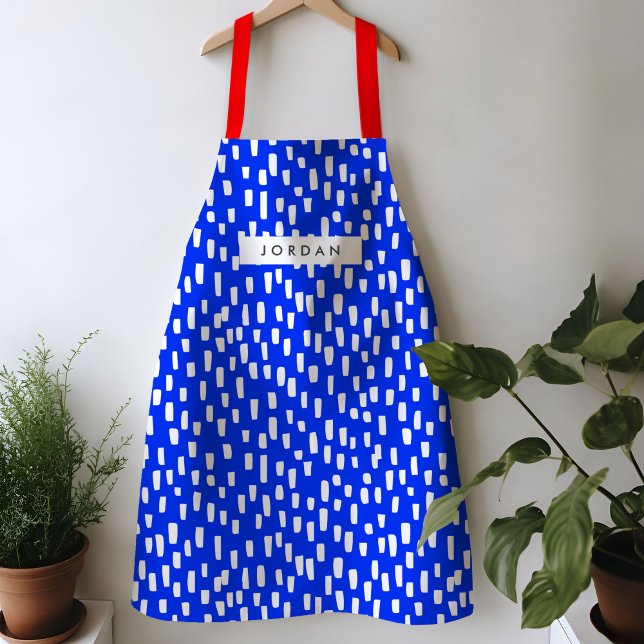 Tablier Bleu clair tablette (Dashing blue apron)