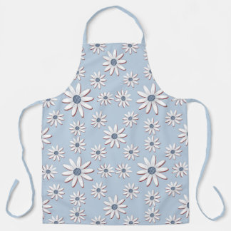 Tablier Bleu et blanc Apron
