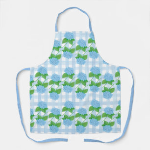 Tablier Bleu et blanc du grand-millénaire Hydrangea Apron