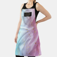 bleu rose satin esthéticienne salon monogramme apr