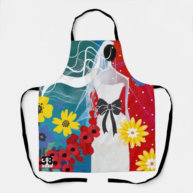 Tablier Bliss nuptiaux (Recto)