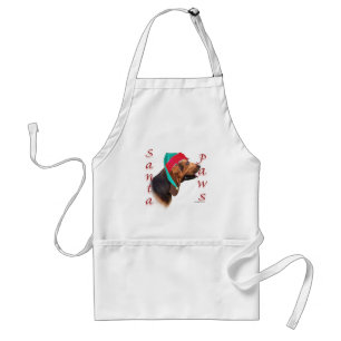 Tablier Bloodhound Père Noël Paws