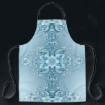 Tablier Blue Decorative Floral Apron<br><div class="desc">Beautiful Blue Decorative Floral Apron</div>