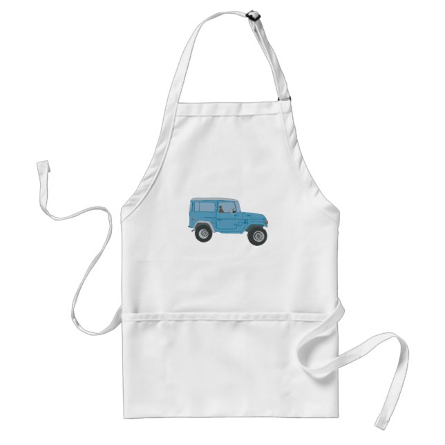 Tablier Blue Land Cruiser Apron  (Devant)