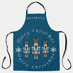 Tablier Blue Nutcrackers Personnaliser Apron