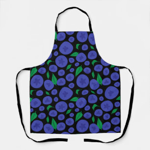 Tablier Blueberries Motif sans faille