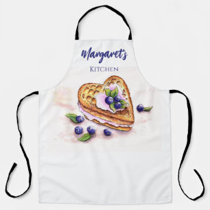Tablier Blueberry personnalisé Baker Apron