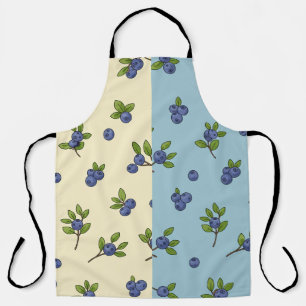 Tablier Blueberry Repeat Motif - Pastel Vibe