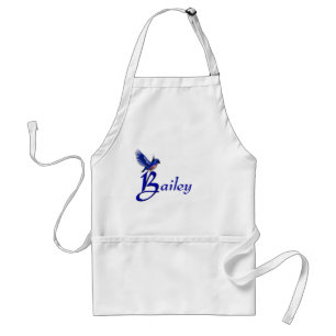 Tablier Bluebird Monogramme Initial B Votre nom
