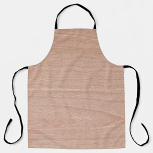 Tablier Bois frais texture claire et lisse